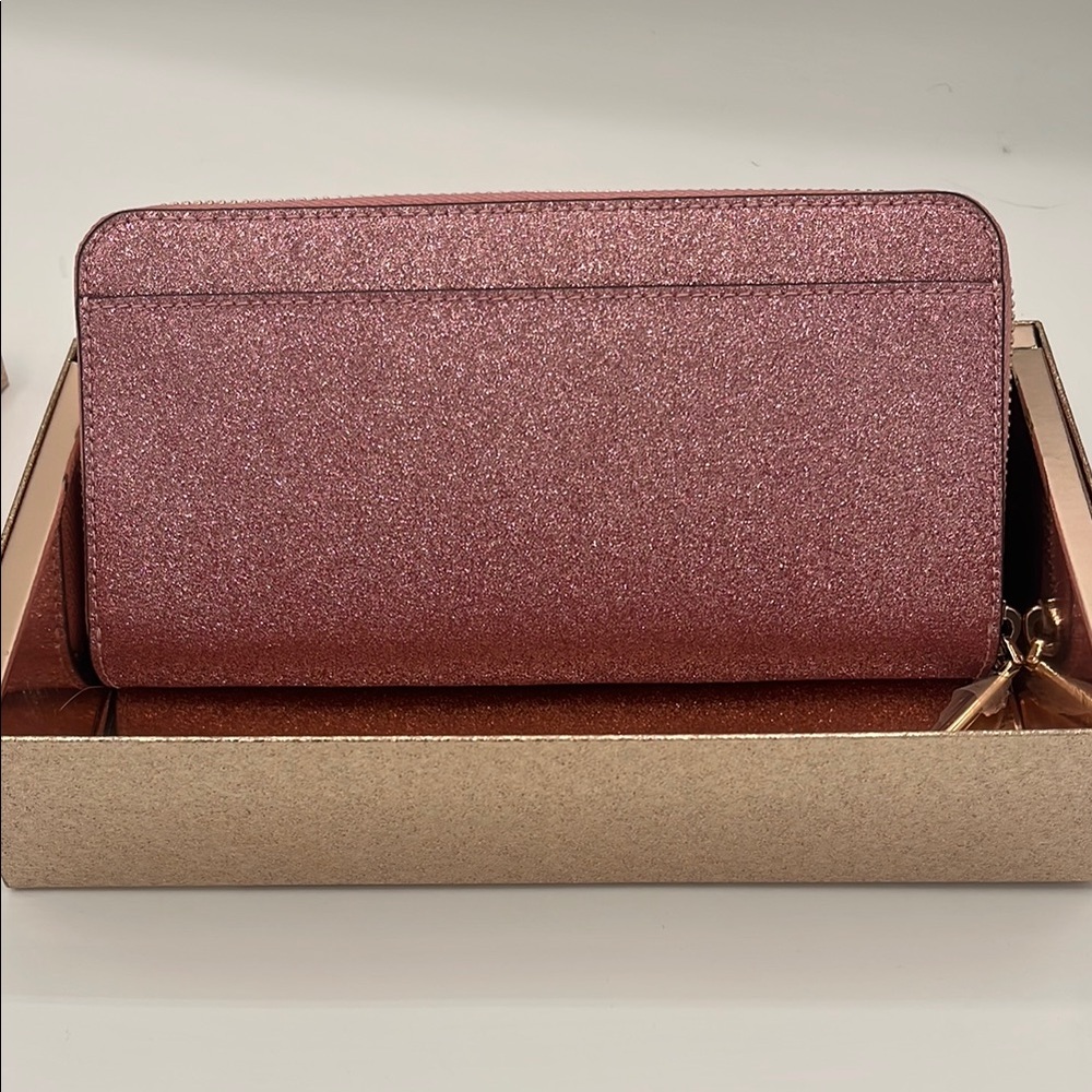 kate spade Pink Glitter Wallet - Picture 3 of 7